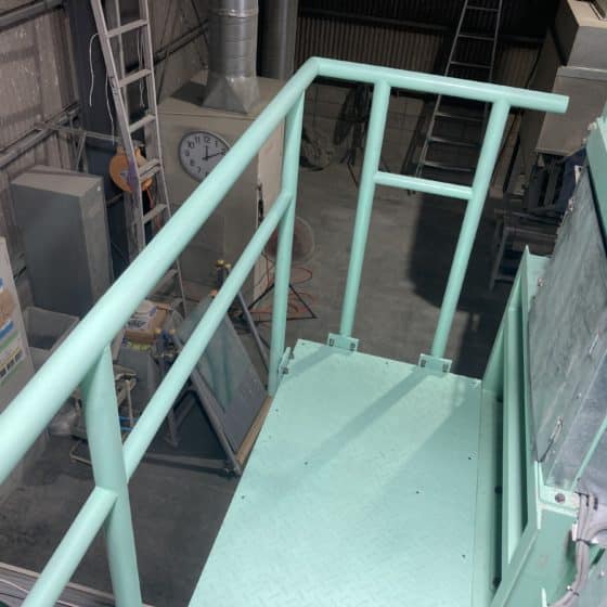 メンテナンス架台を制作施工しました