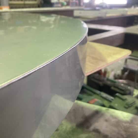 ステンレス製の井戸蓋を製作しました
